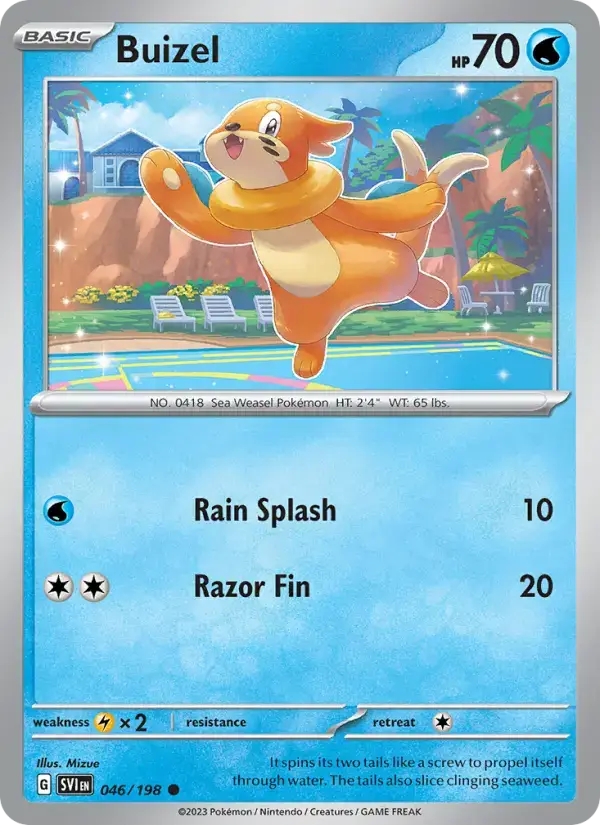 Buizel SVI #046