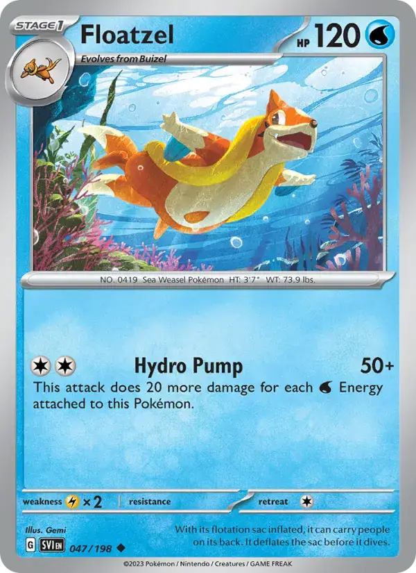 Floatzel SVI #047