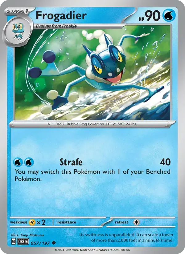 Frogadier OBF #057