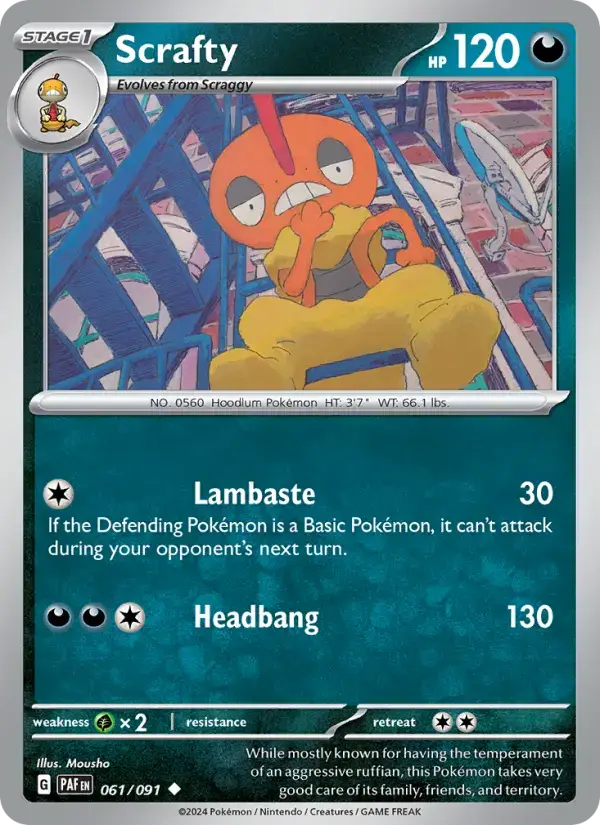 Scrafty PAF #061