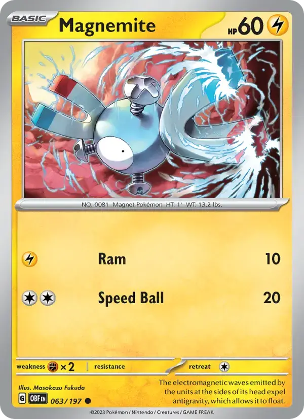Magnemite OBF #063