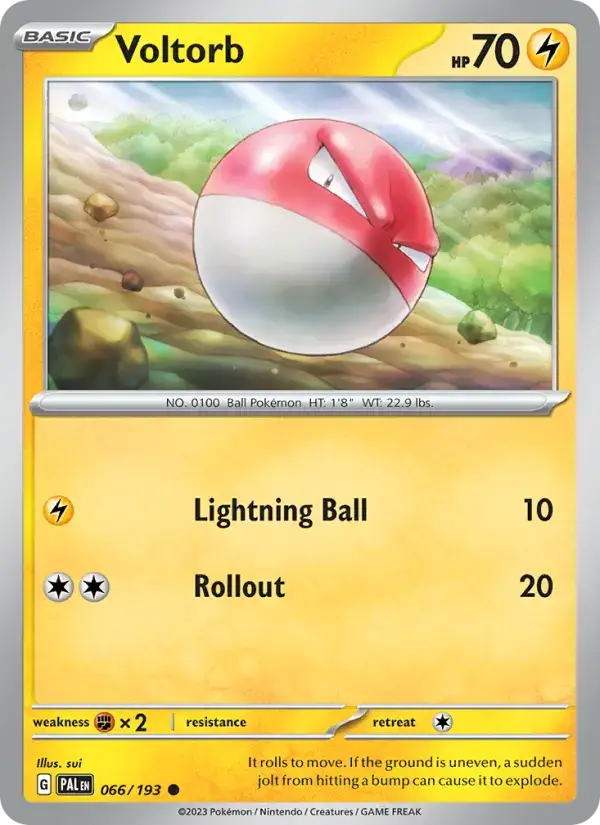 Voltorb PAL #066