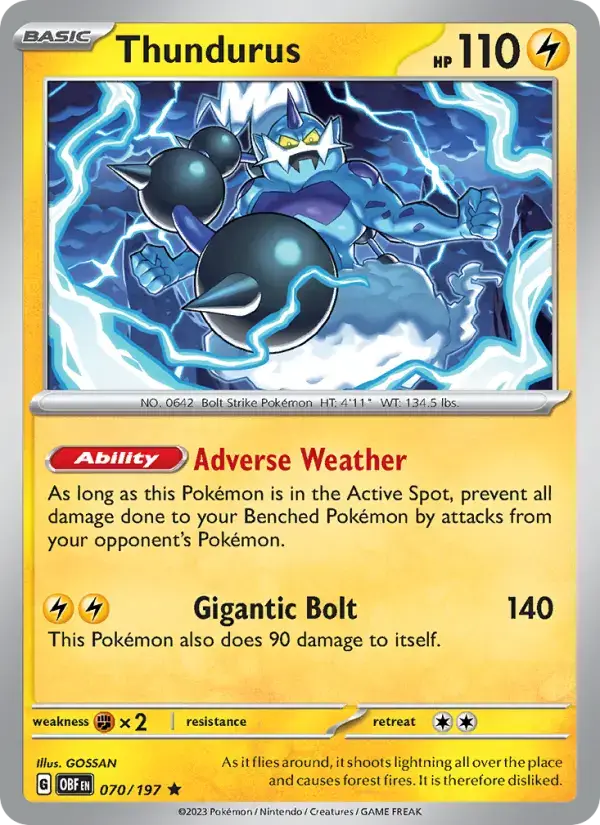 Thundurus OBF #070