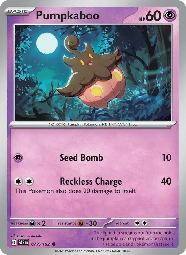 Pumpkaboo PAR #077