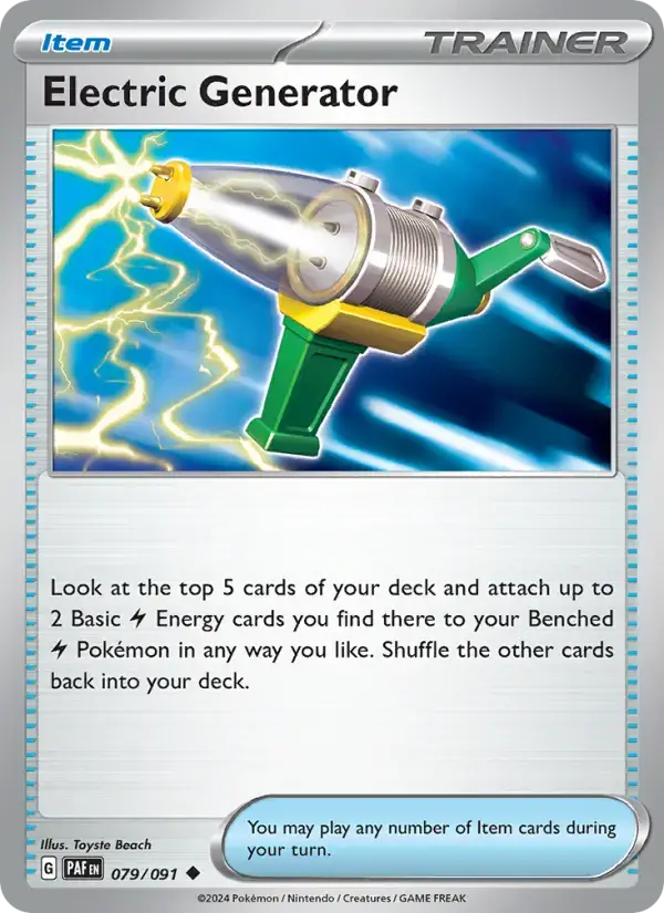 Electric Generator PAF #079