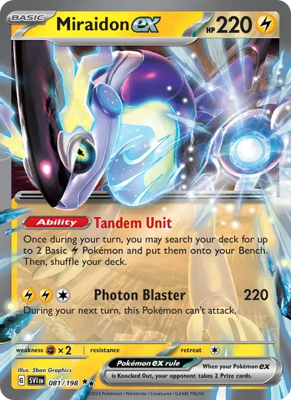 Miraidon ex SVI #081