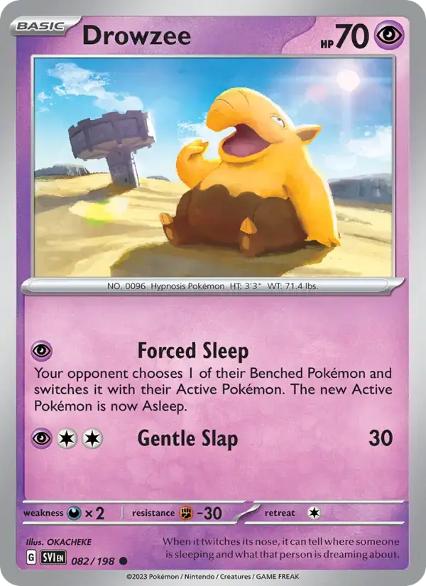 Drowzee SVI #082