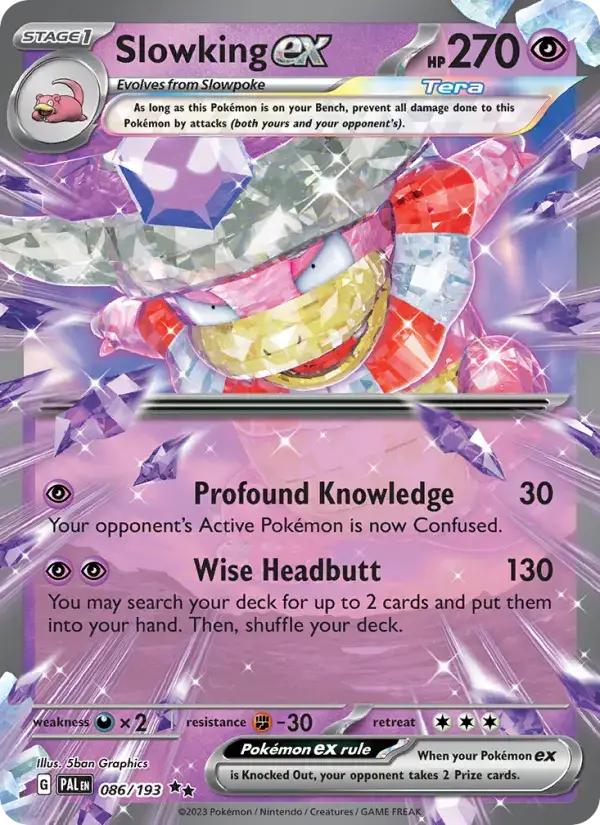 Slowking ex PAL #086