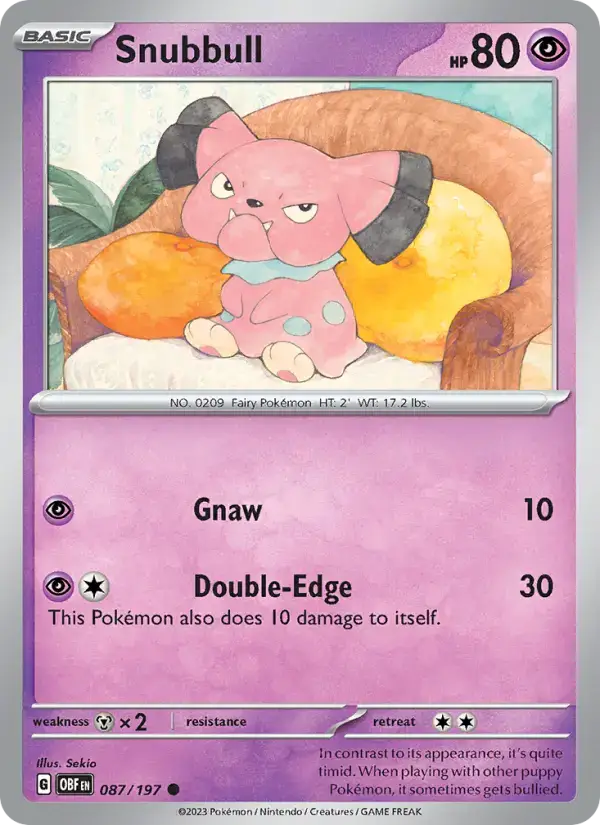 Snubbull OBF #087