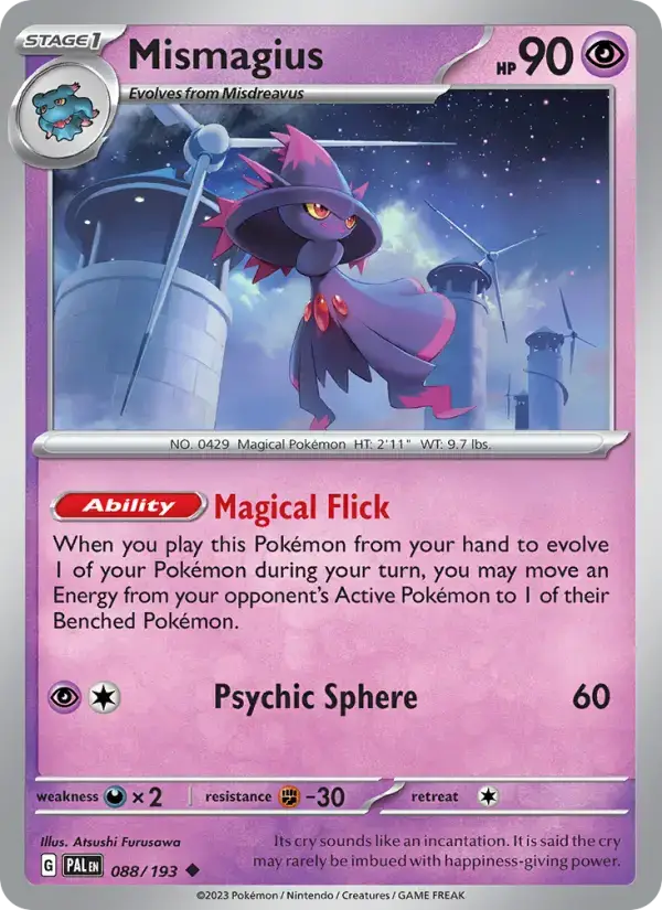 Mismagius PAL #088