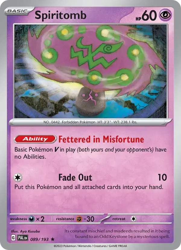 Spiritomb PAL #089