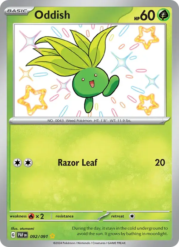 Oddish PAF #092