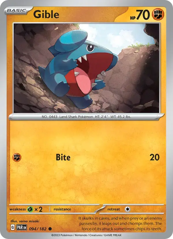Gible PAR #094