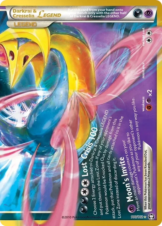 Darkrai & Cresselia LEGEND (30th Classic Collection #100)