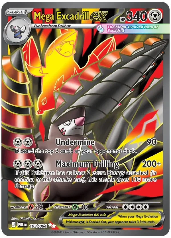 PBL #103 Mega Excadrill ex