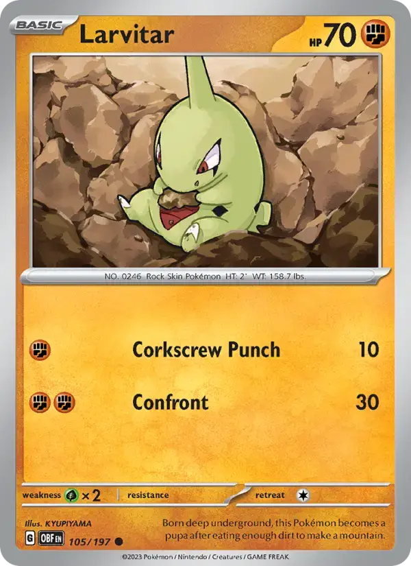 Larvitar OBF #105