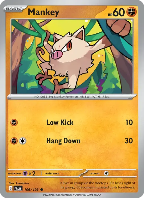 Mankey PAL #106