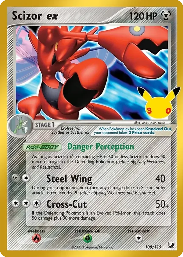 Scizor ex (30th Classic Collection #108)