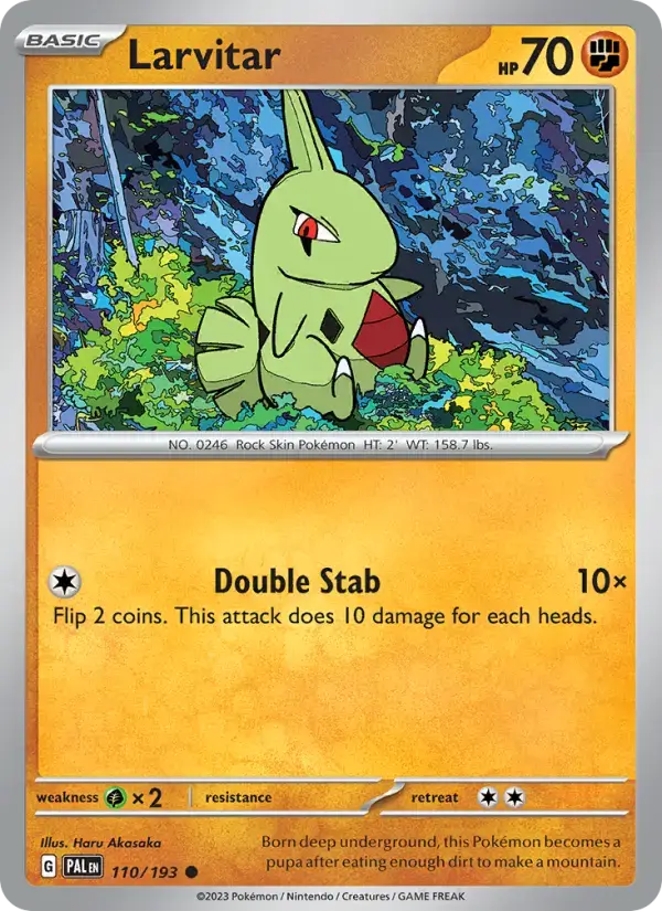 Larvitar PAL #110