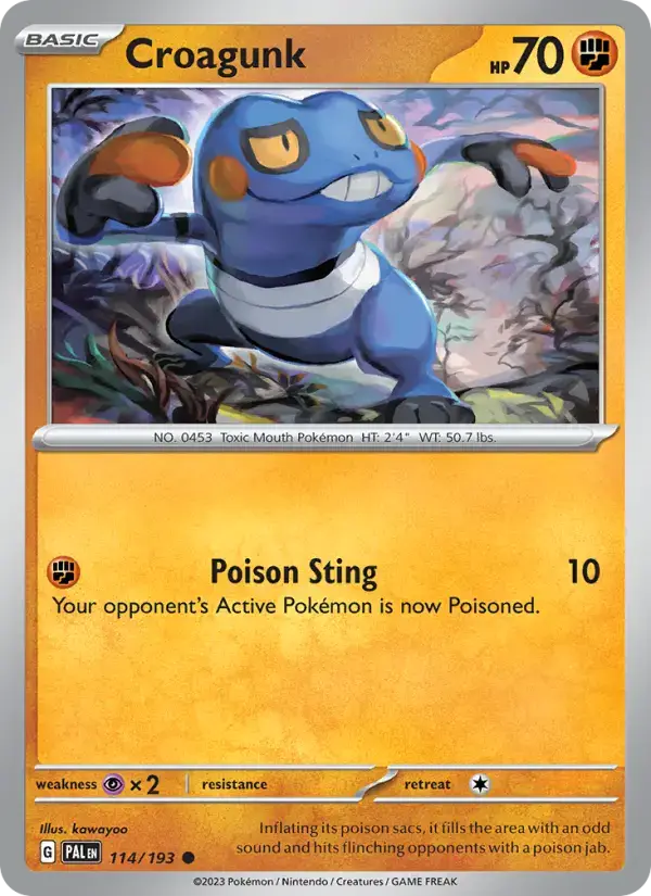 Croagunk PAL #114