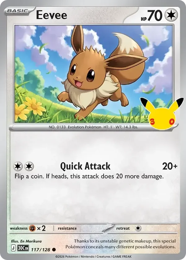 Eevee 30C #117