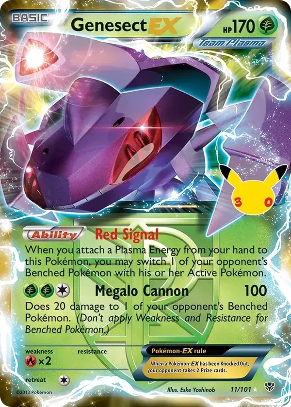 Genesect-EX (30th Classic Collection #11)