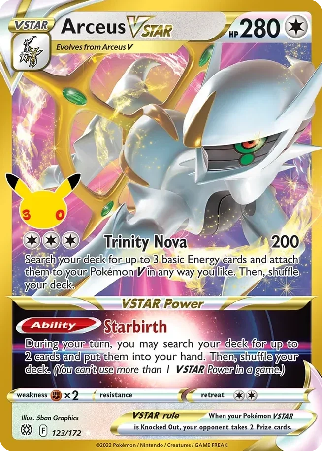 Arceus VSTAR (30th Classic Collection #123)