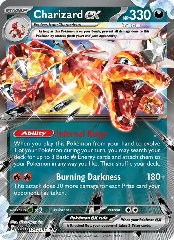 Charizard ex OBF #125