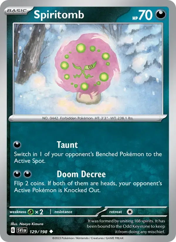 Spiritomb SVI #129