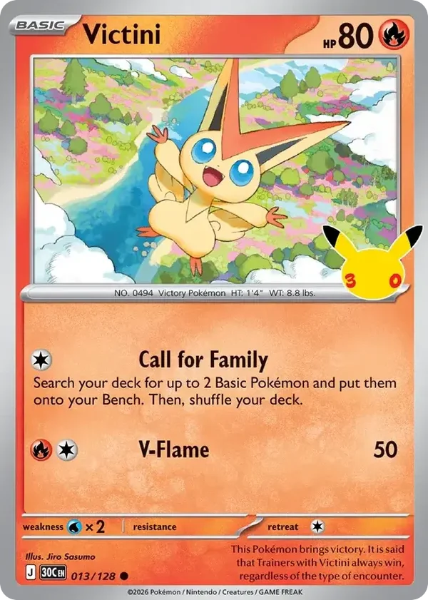 Victini 30C #013