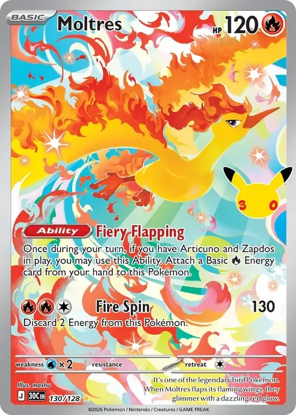 Moltres 30C #130