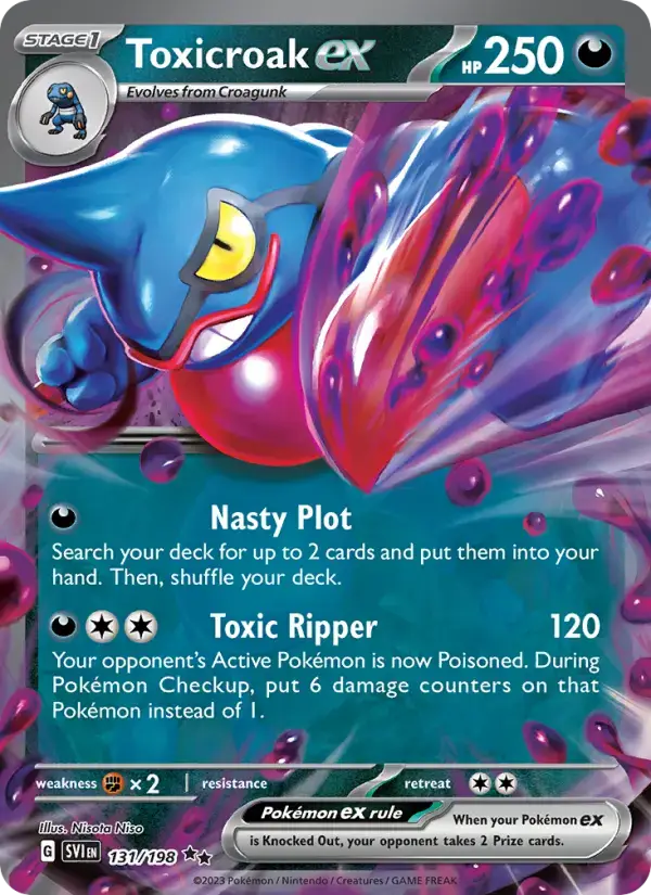 Toxicroak ex SVI #131
