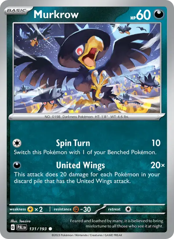 Murkrow PAL #131