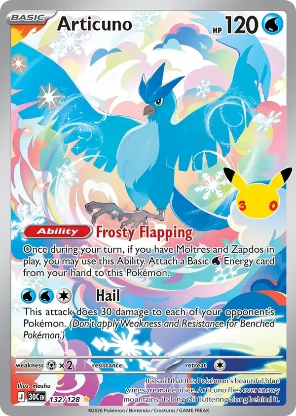 Articuno 30C #132