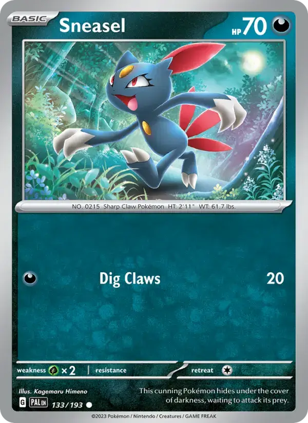 Sneasel PAL #133