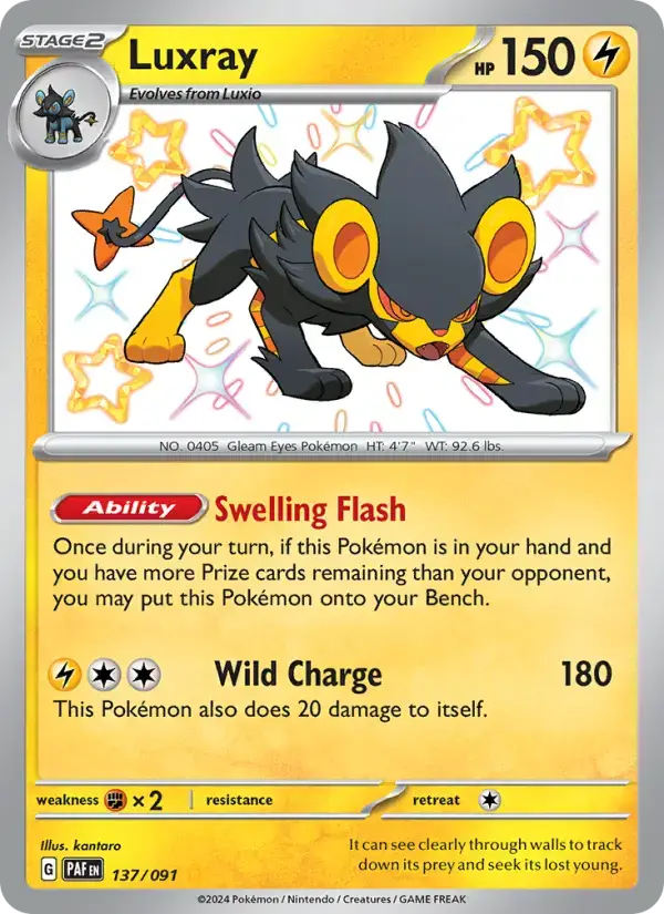 Luxray PAF #137