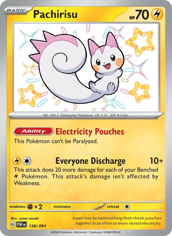 Pachirisu PAF #138