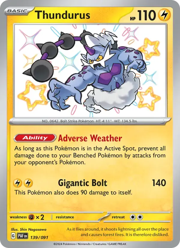 Thundurus PAF #139