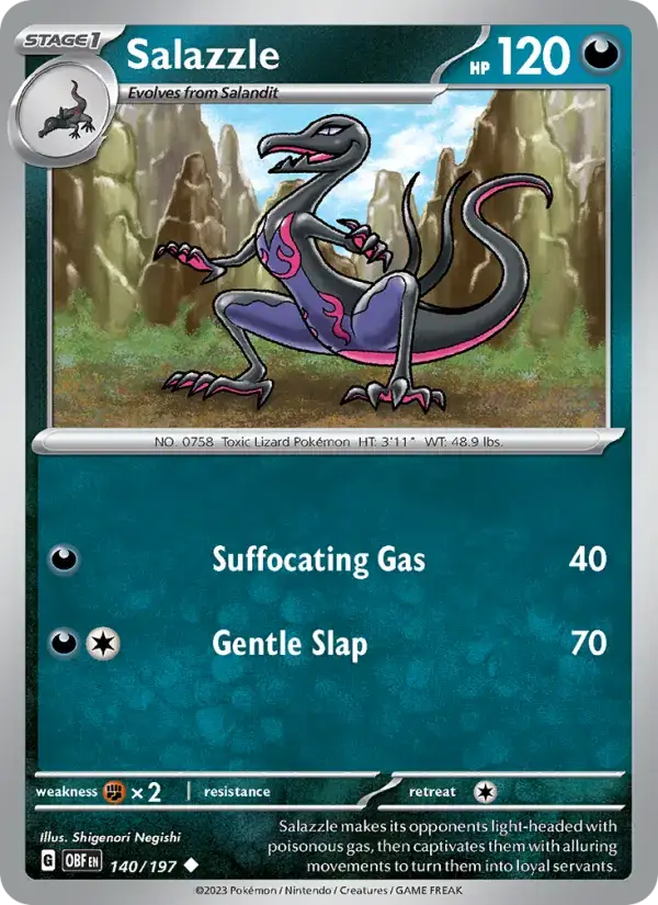 Salazzle OBF #140