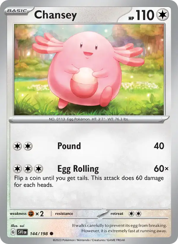 Chansey SVI #144