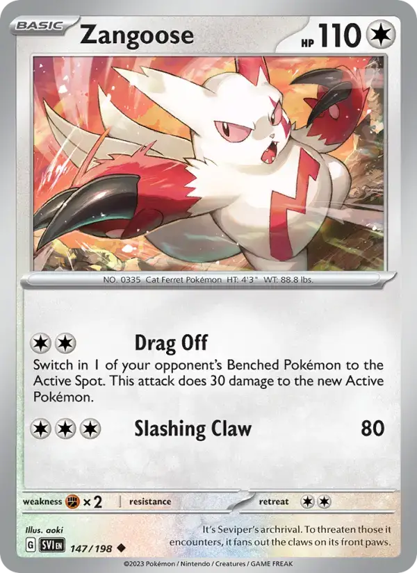 Zangoose SVI #147