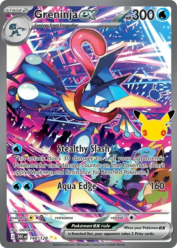 Greninja ex 30C #148