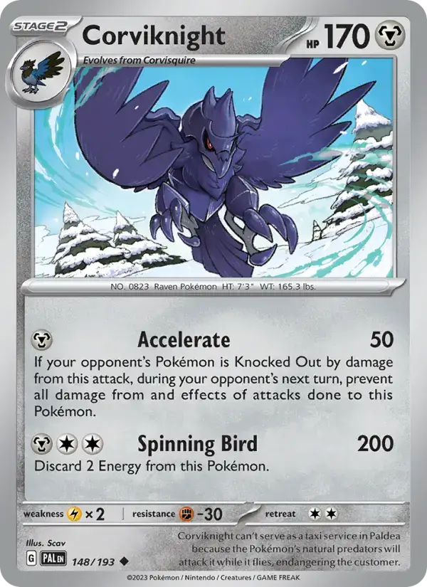 Corviknight PAL #148