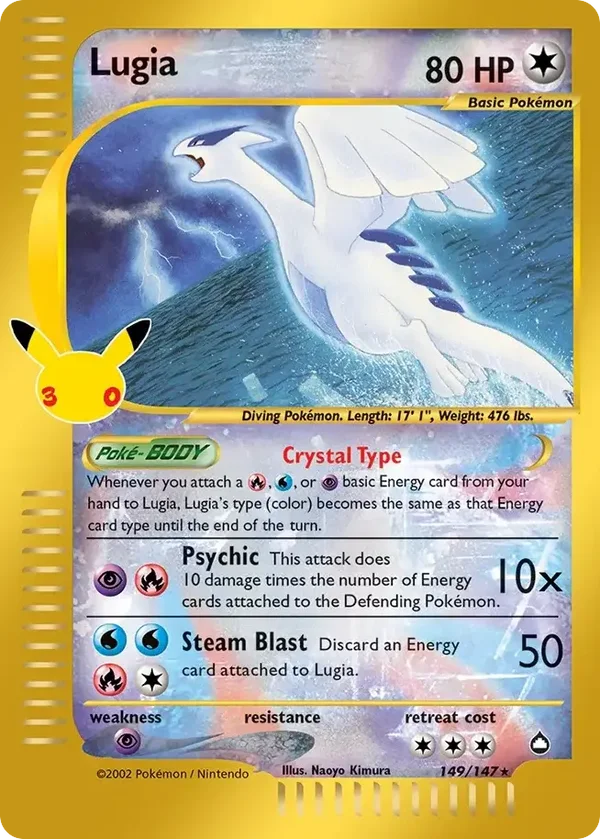Lugia (30th Classic Collection #149)