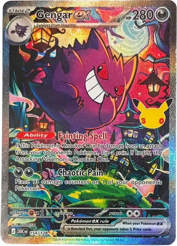 Gengar ex 30C #154