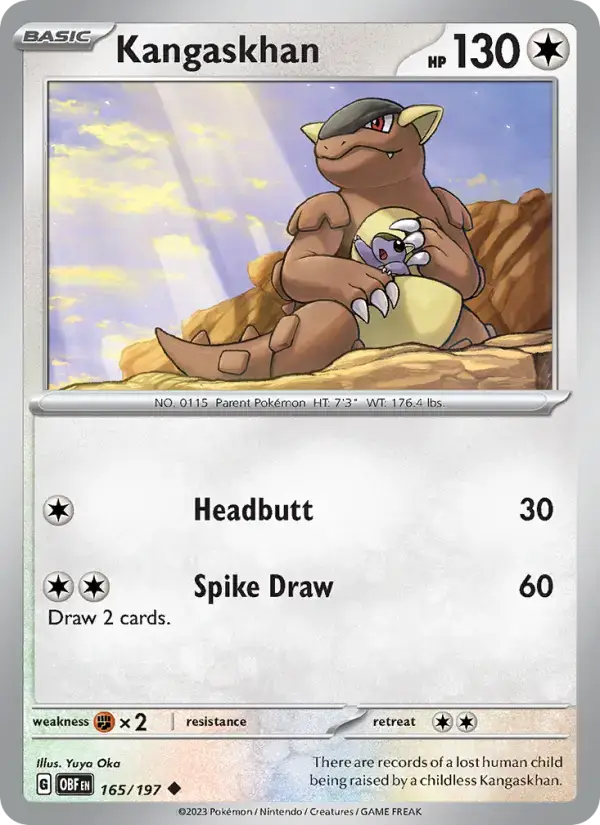 Kangaskhan OBF #165