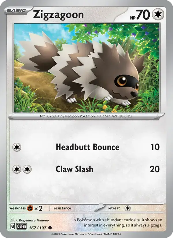 Zigzagoon OBF #167