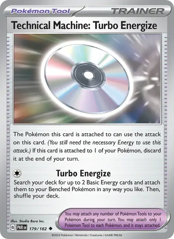Technical Machine: Turbo Energize PAR #179