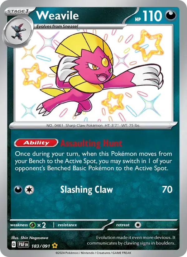 Weavile PAF #183