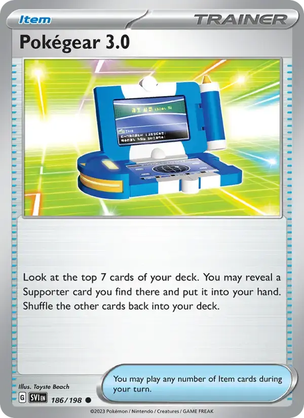 Pokégear 3.0 SVI #186